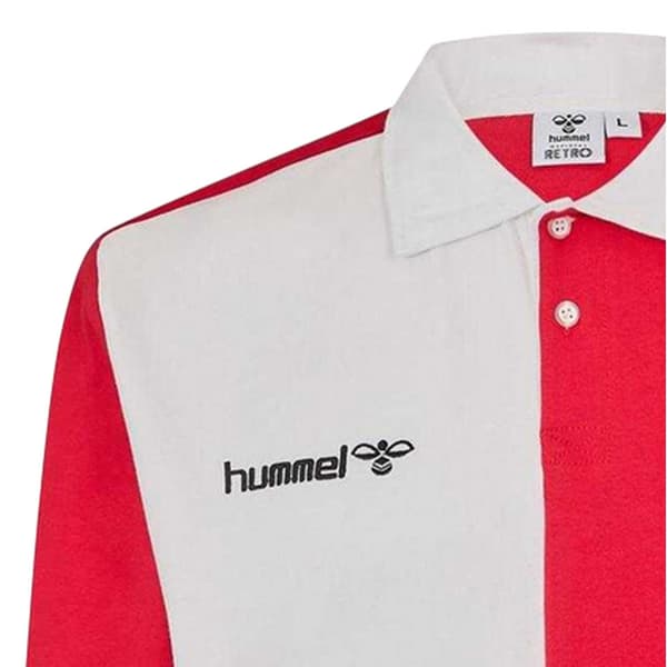 Hummel Herr Sunderland AFC Retro Långärmad Fotbollströja M Red/White M