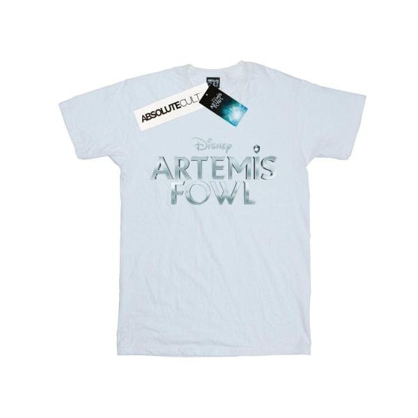 Disney Girls Artemis Fowl Movie Logo T-shirt bomull 7-8 år W White 7-8 Years