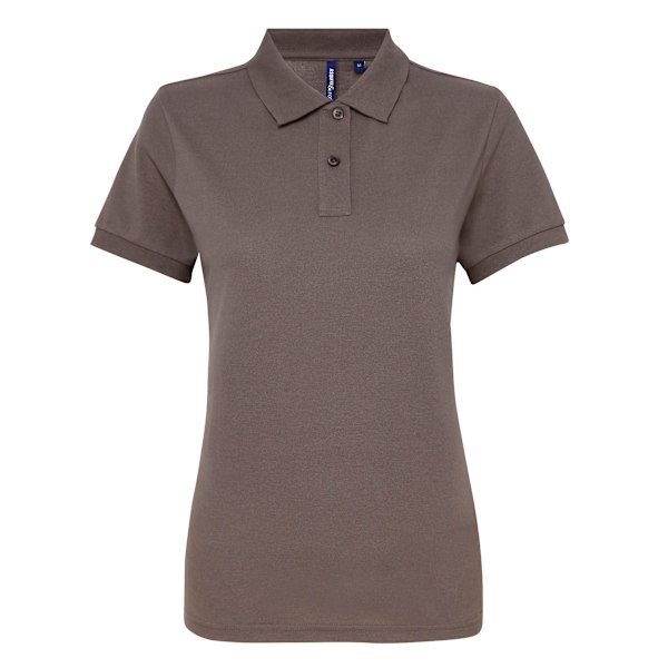 Asquith & Fox Dam/Dam Short Sleeve Performance Blend Polo Slate M