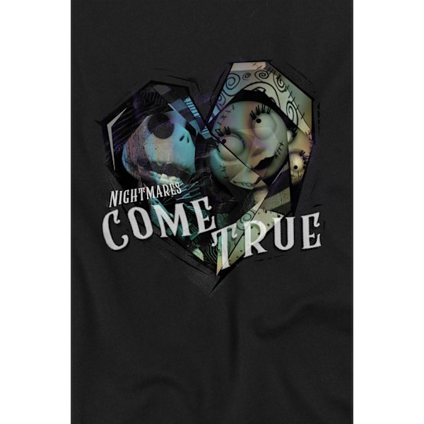 The Nightmare Before Christmas Barn/Barn Nattmaror Kommer T Black 3-4 Years