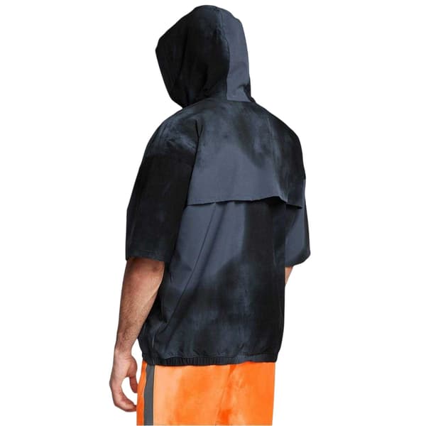 Under Armour Herr Project Rock Kortärmad Hoodie M Grå Grey M