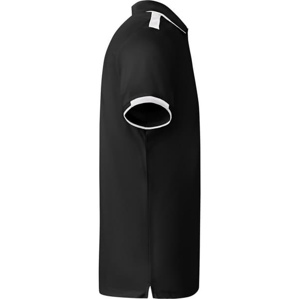 Roly Tamil kortärmad pikétröja för barn/ungdomar, 4 år, Soli Solid Black/White 4 Years