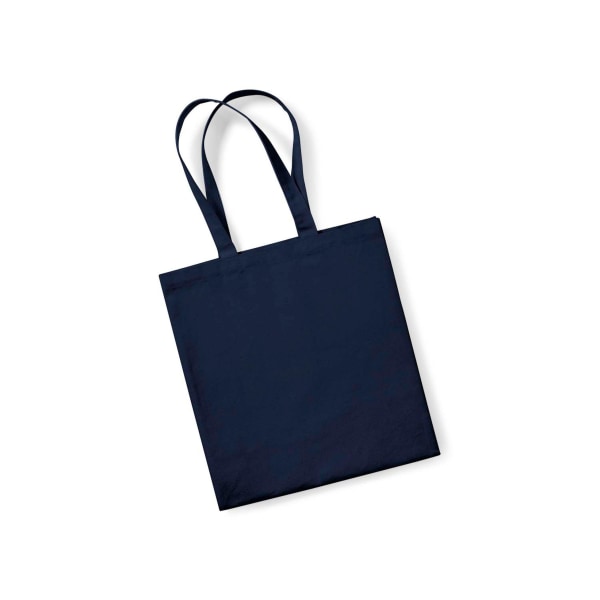 Westford Mill Cotton Classic Shopper Bag (21 liter) One Size F French Navy One Size