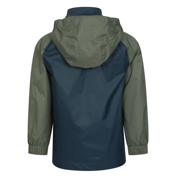Mountain Warehouse Barnjacka Torrent II Vattentät för Barn Dark Khaki 5-6 Years