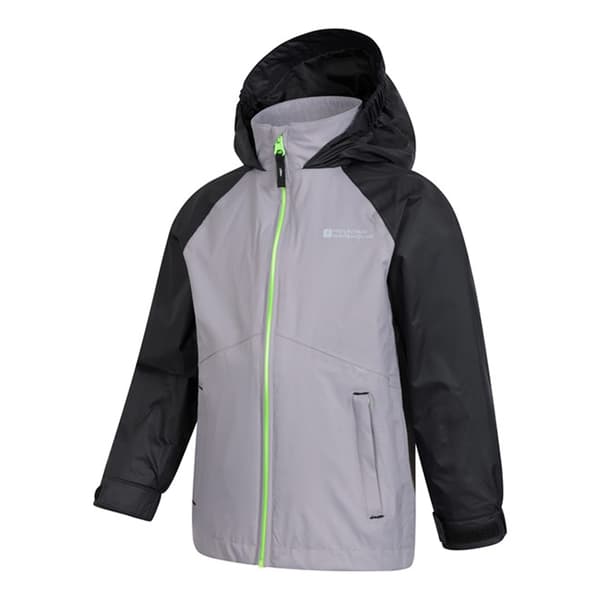 Mountain Warehouse Barnjacka Torrent II Vattentät Light Grey 7-8 Years