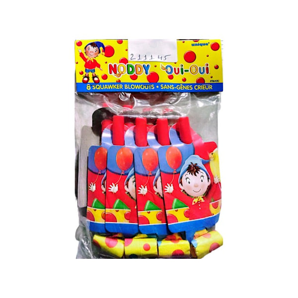 Noddy Oui Oui Ljudpipa (8-pack) En Storlek Flerfärgad Multicoloured One Size