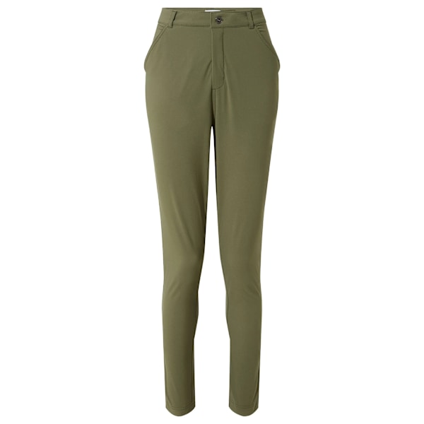 TOG24 Dam/Kvinnor Milton Vattenavvisande Slim Byxor 10 UK Khaki Green 10 UK R