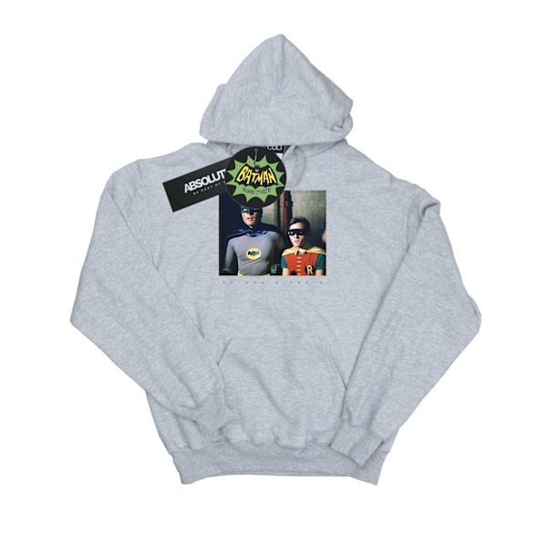 DC Comics Dam/Kvinnor Batman TV-serie Dynamisk Duo Fotografi Sports Grey XL
