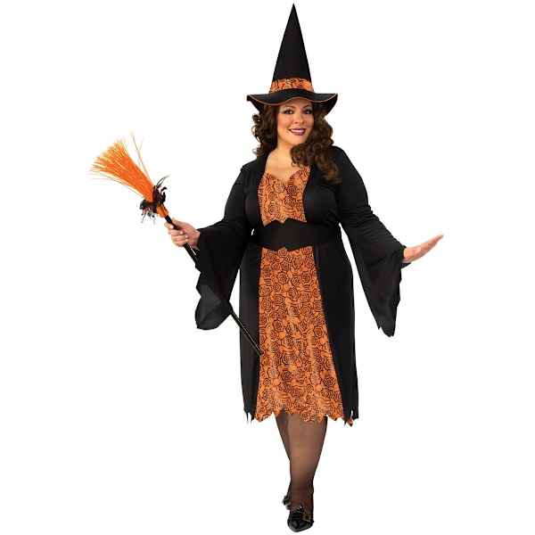 Bristol Novelty Dam/Dam Häxa Halloween Kostym S Svart Black S