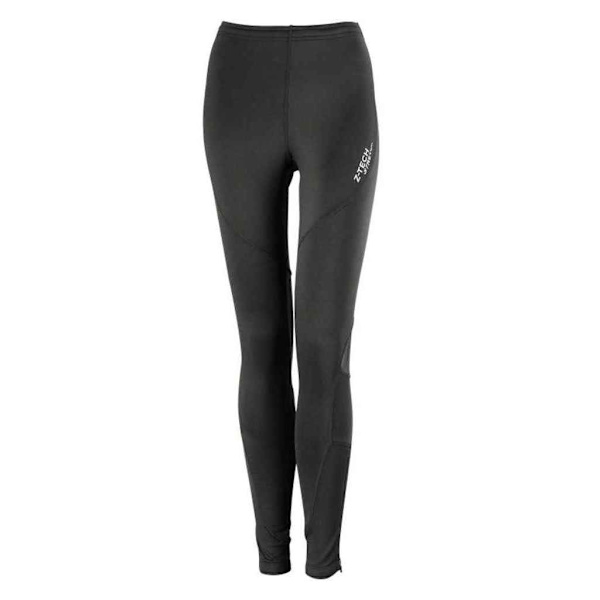 Spiro Dam/Kvinnor Sprint Logo Joggingbyxor 10 UK Svart Black 10 UK