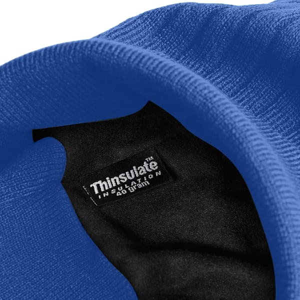 Beechfield Thinsulate Termisk Vinter / Skidmössa En Storlek Bright Royal Blue One Size