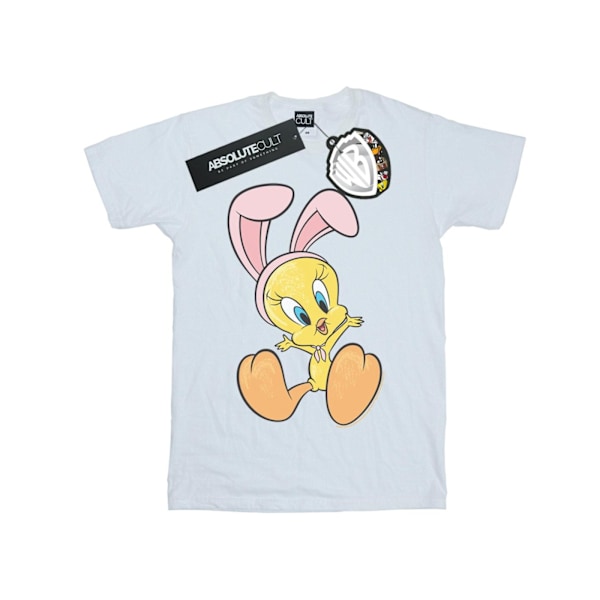 Looney Tunes Dam/Damer Tweety Pie Kaninöron Bomull Pojkvän White L
