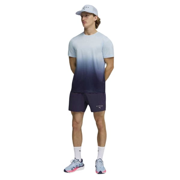 Puma Hyrox Ombre Träningströja för herrar L Deep Plum Deep Plum L