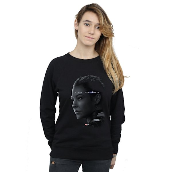 Marvel Womens/Ladies Avengers Endgame Avenge The Fallen The Wasp Sweatshirt Black XXL