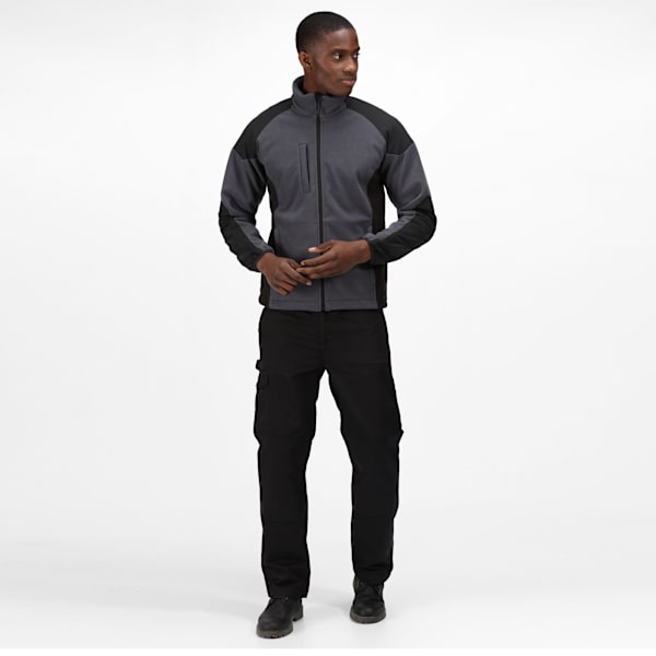Regatta Professional Herr Full Zip Fleecejacka M Seal Grey Seal Grey M