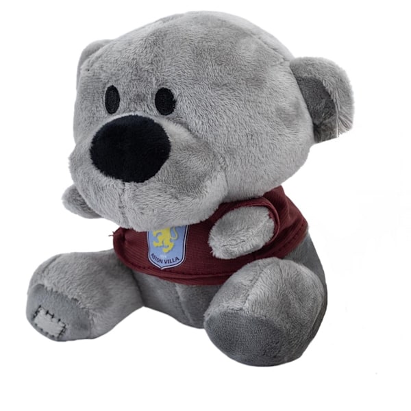 Aston Villa FC Timmy Bear Plyschleksak En Storlek Grå/Claret Grey/Claret One Size