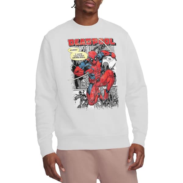 Deadpool Unisex Vuxen Serietidnings Tröja M Vit White M