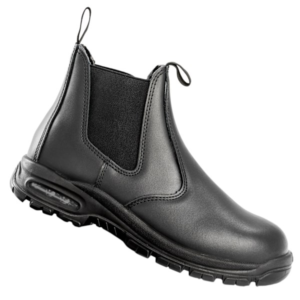 WORK-GUARD av Result Unisex Vuxen Kane Läder Säkerhet Dealer Bo Black 7 UK