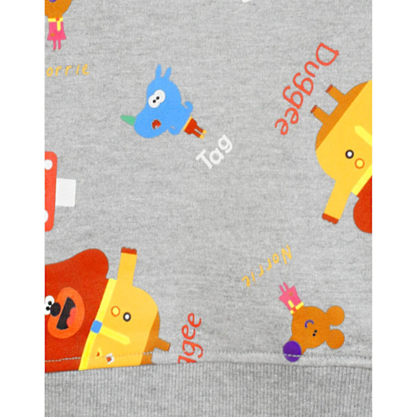 Hey Duggee Boys Squirrel Club Långärmad Sweatshirt 2-3 År Grey/Multicoloured 2-3 Years