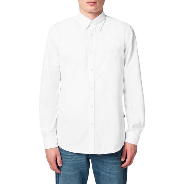 Boss Herrskjorta Rickert Oxford M Vit White M