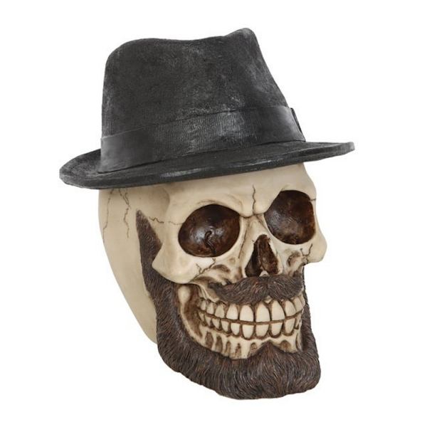 Something Different Skull Ornament En Storlek Brun/Svart Brown/Black One Size
