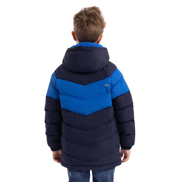 Trespass Barn/Kids Aldery Vadderad Jacka 3-4 År Marinblå Navy 3-4 Years