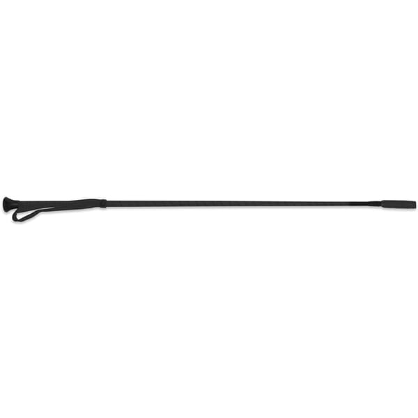 Shires Thread Stem Hästridpiska 26in Svart Black 26in