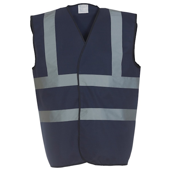 Yoko Unisex Hi-Vis Väst XL Marinblå Navy XL