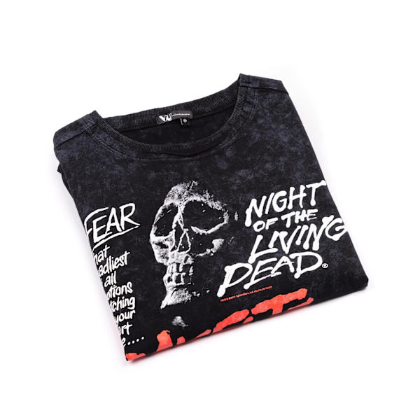 Misfits Unisex Vuxen Night Of The Living Dead T-Shirt 3XL Svart Black/White 3XL