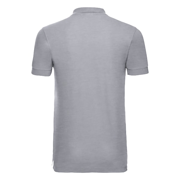 Russell Herr Stretch Kortärmad Poloskjorta S Light Oxford Light Oxford S