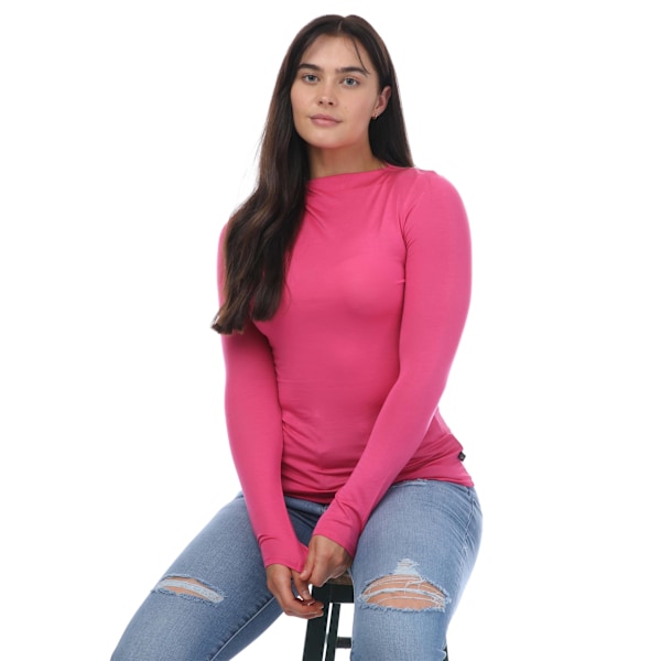 Ted Baker Dam/Dam Eloria Topp med Vriden Hals 14 UK Rosa Pink 14 UK