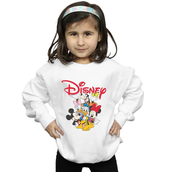 Disney Flickor Musse Pigg Tröja 5-6 År Vit White 5-6 Years