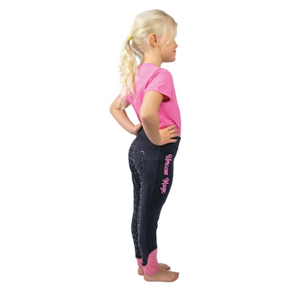 Little Rider Barn/Barn Unicorn Magic Strumpbyxor 9-10 År Nav Navy/Pink 9-10 Years