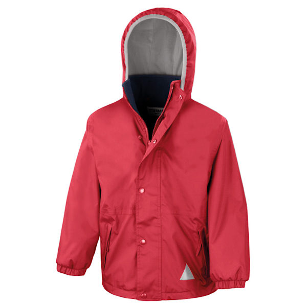 Result Barn/Barn Reversible Storm Stuff Anti Pilling Fleec Red/Navy 3/4