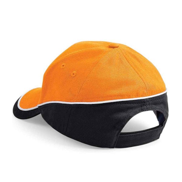 Beechfield Teamwear Competition Cap One Size Orange/Svart/Vit Orange/Black/White One Size