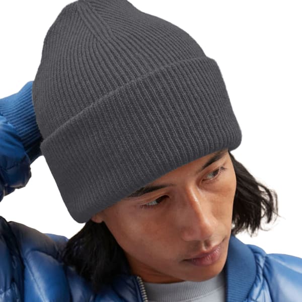 Beechfield Unisex Vuxen Klassisk Djup Manschett Mössa En Storlek Grafitgrå Graphite Grey One Size