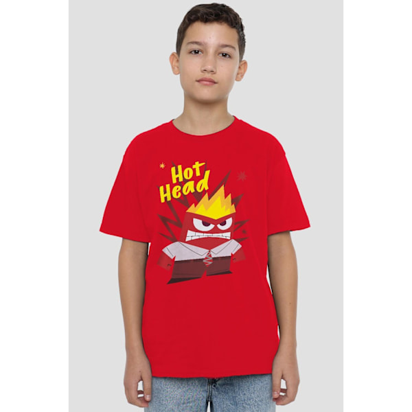 Insidan Ut 2 Barn/Kids Arg T-Shirt 3-4 År Röd Red 3-4 Years