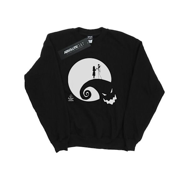 Disney Herr Nightmare Before Christmas Moon Oogie Boogie Sweatshirt Black M