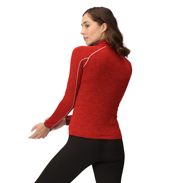 Regatta Yonder Fleece Top för damer/kvinnor 14 UK Rumba Red Rumba Red 14 UK