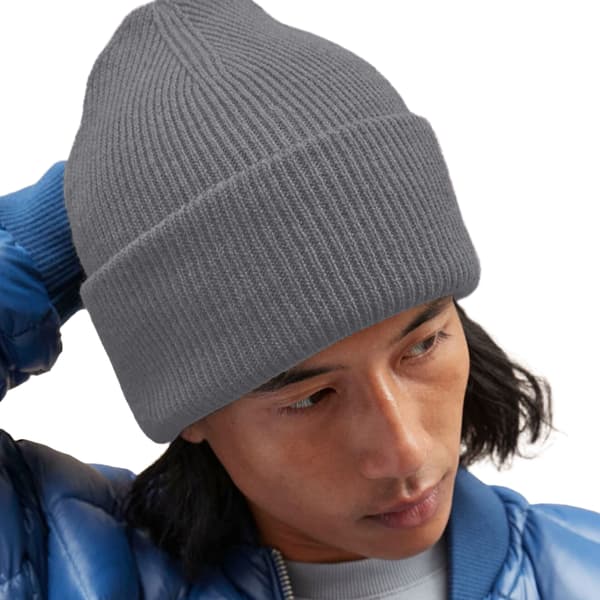 Beechfield Unisex Adult Classic Deep Cuffed Beanie One Size Gra Granite One Size