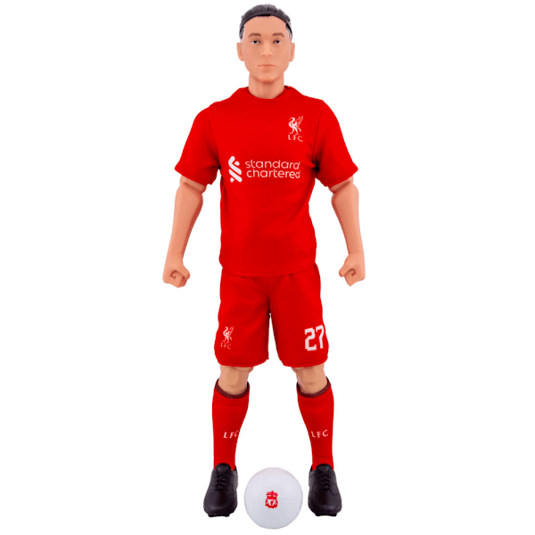 Liverpool FC Darwin Nunez Actionfigur En Storlek Röd/Vit Red/White One Size