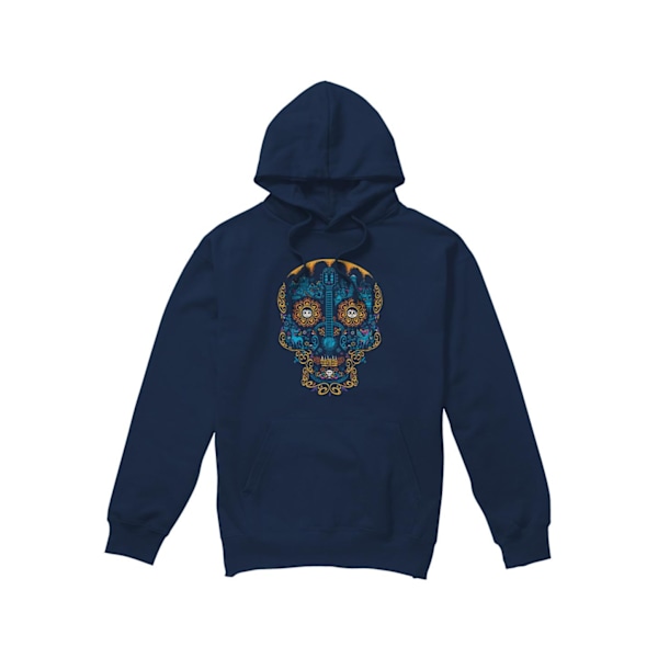 Coco Herr Day Of The Dead Miguel Dante Färgglad Dödskalle Hoodie X Navy XL