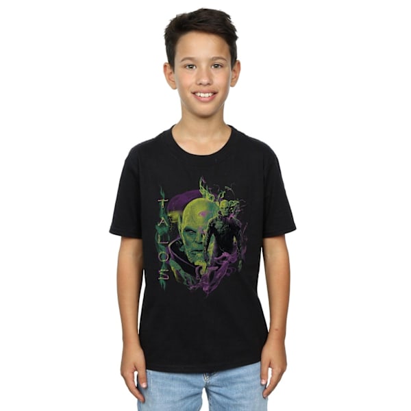 Marvel Boys Captain Marvel Talos Smoke T-Shirt 5-6 år Svart Black 5-6 Years