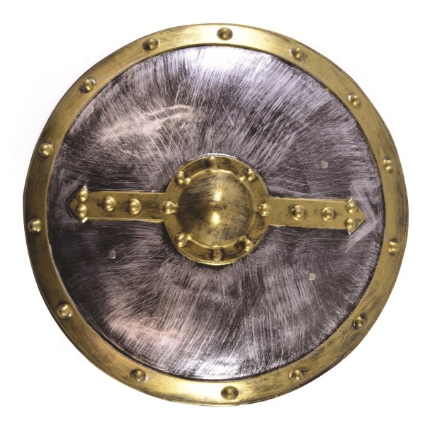 Bristol Novelty Round Shield One Size Silver/Guld Silver/Gold One Size