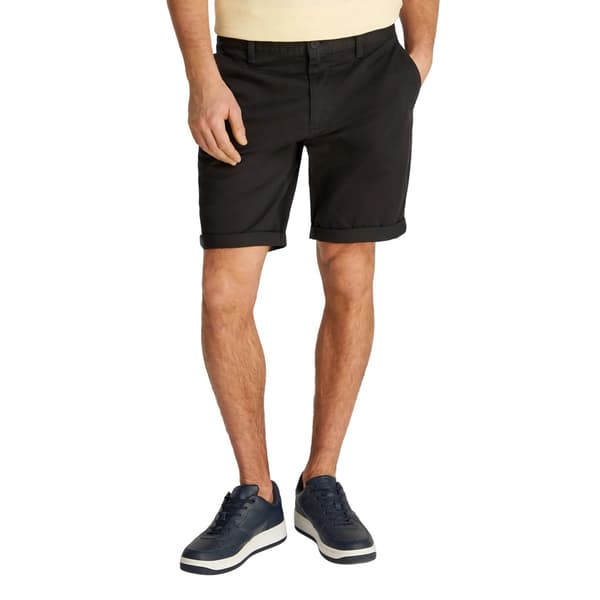 Tommy Jeans Herr Scanton Solid Chino Shorts 30R Svart Black 30R