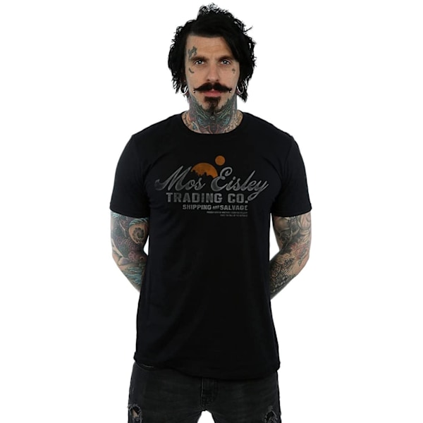Star Wars Unisex Vuxen Mos Eisley Trading Co T-Shirt S Svart/Orange Black/Orange/Grey S