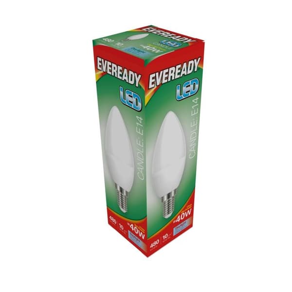 Eveready SES E14 LED-ljuskälla 6w Dagsljus Daylight 6w
