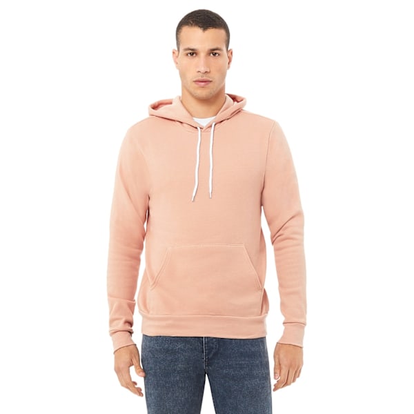 Bella + Canvas Unisex Pullover Hoodie L Peach Peach L