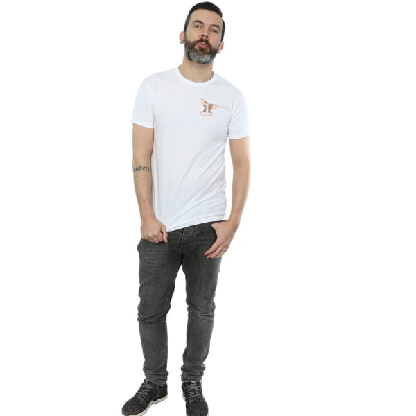 Gremlins Herr Gizmo Bröst T-shirt S Vit White S