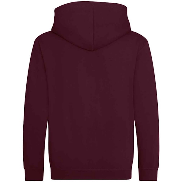 AWDis Cool Barn/Barn Zoodie Full Zip Hoodie 12-13 År Bu Burgundy 12-13 Years